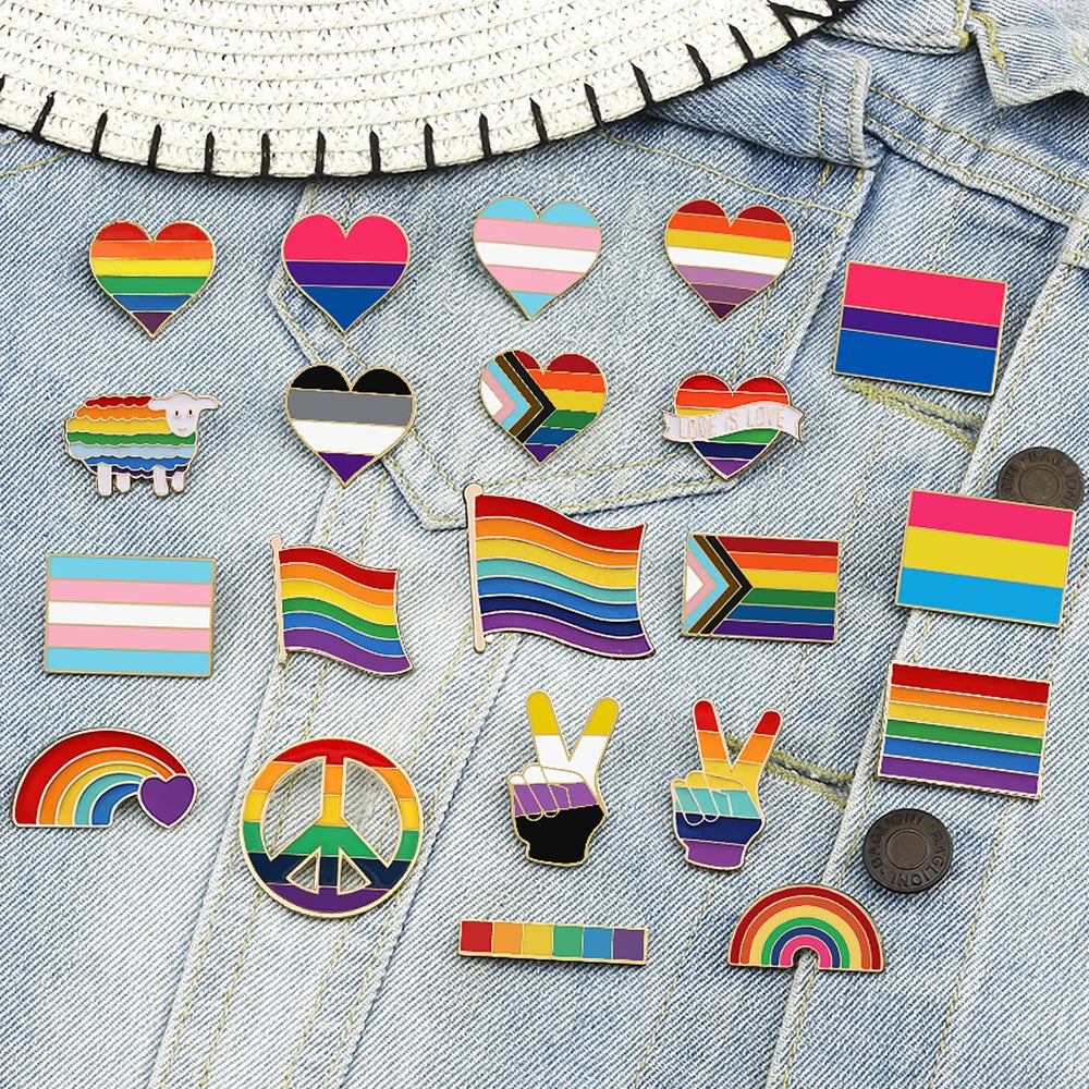 Custom Pride Enamel Pins