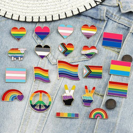 Custom Pride Enamel Pins