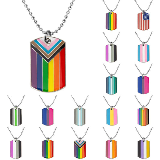 Pride Pendant Necklaces and Keychains